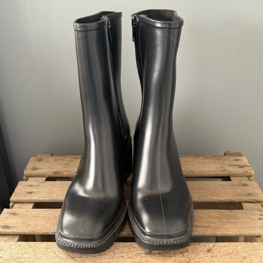 Inc‎ International Concepts Women Everett Rain Boots Size 8 A29